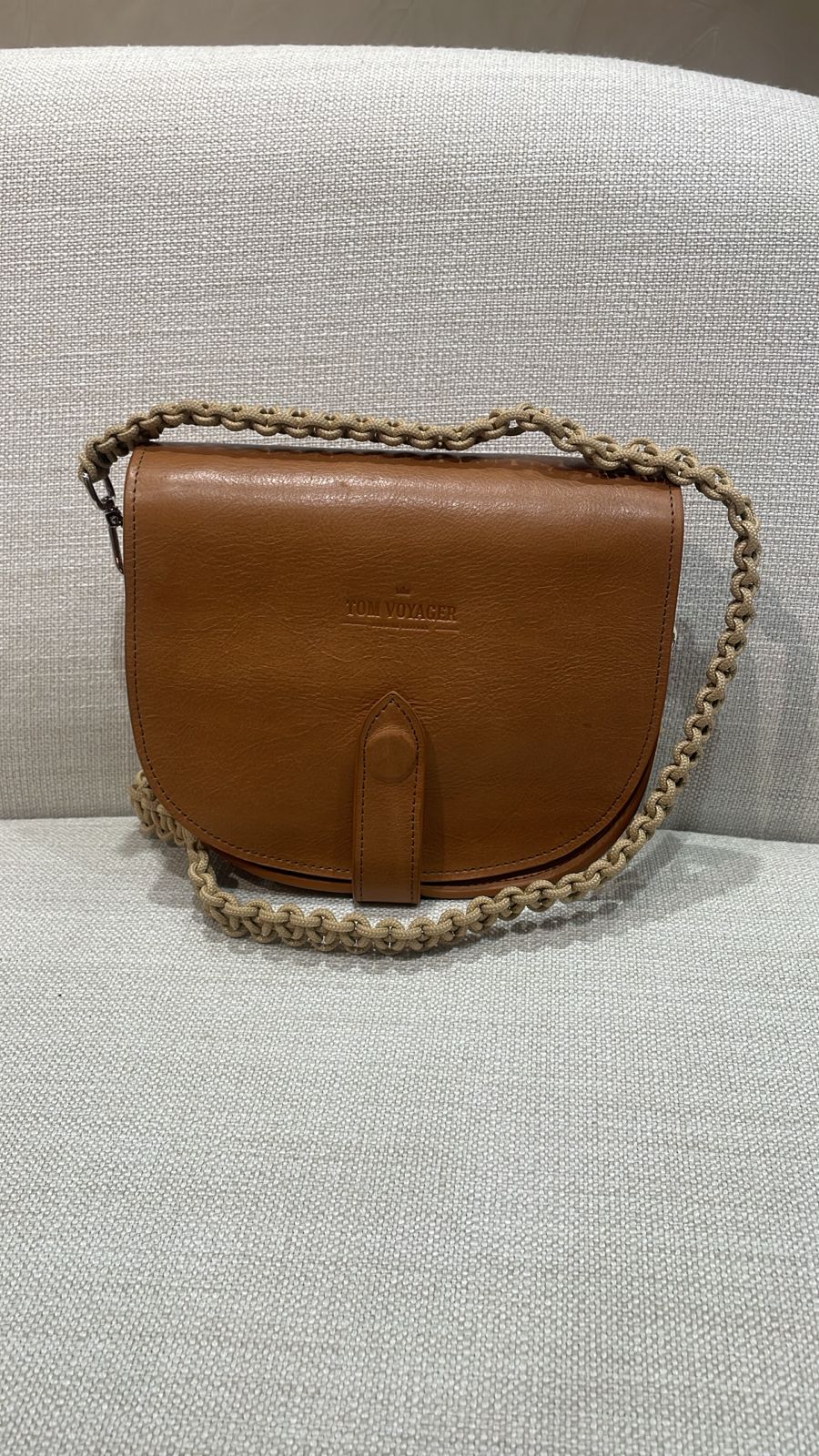 Clara Clutch Bag - Tan