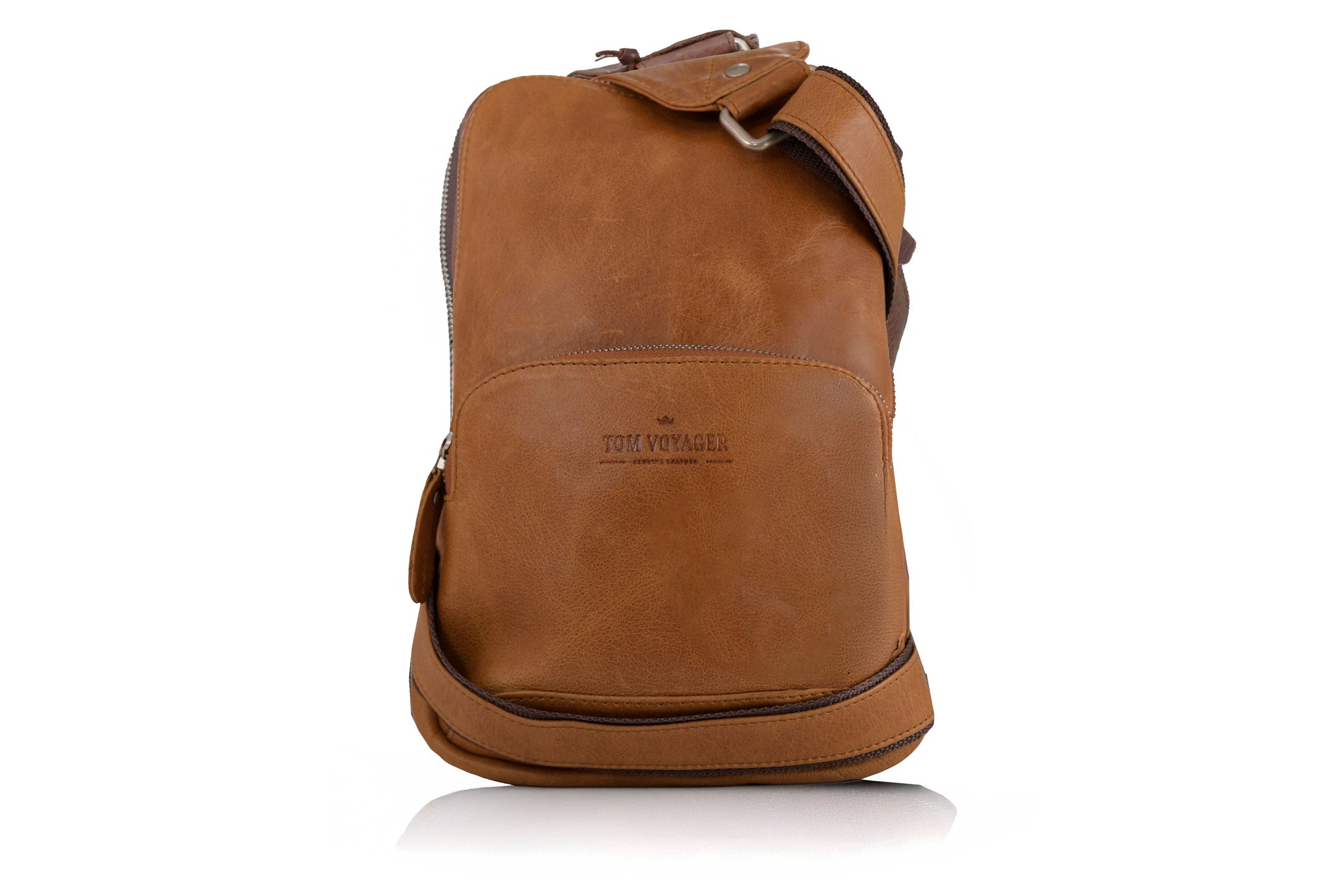 Tom Voyager Sling Bag - Tan