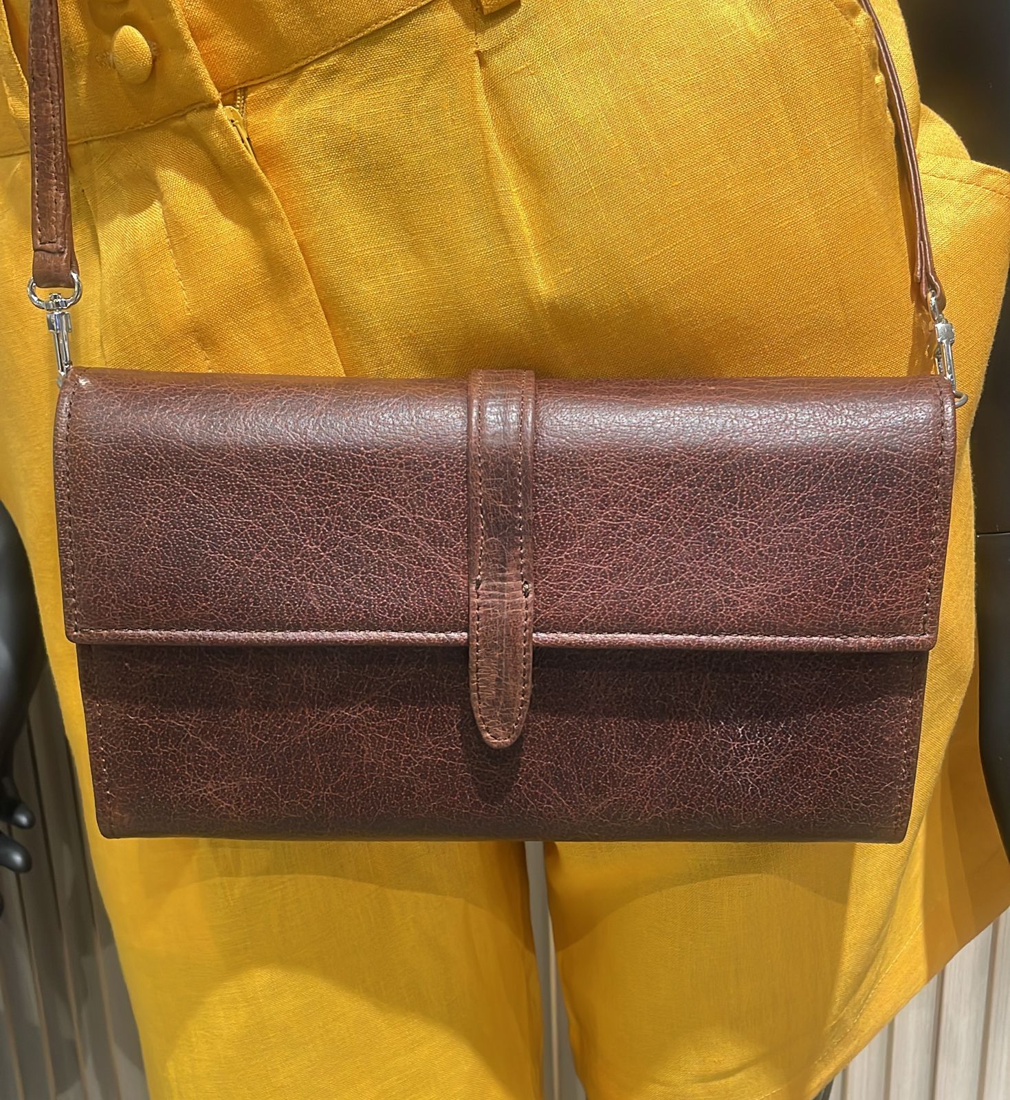 Dark Brown Luxe Purse