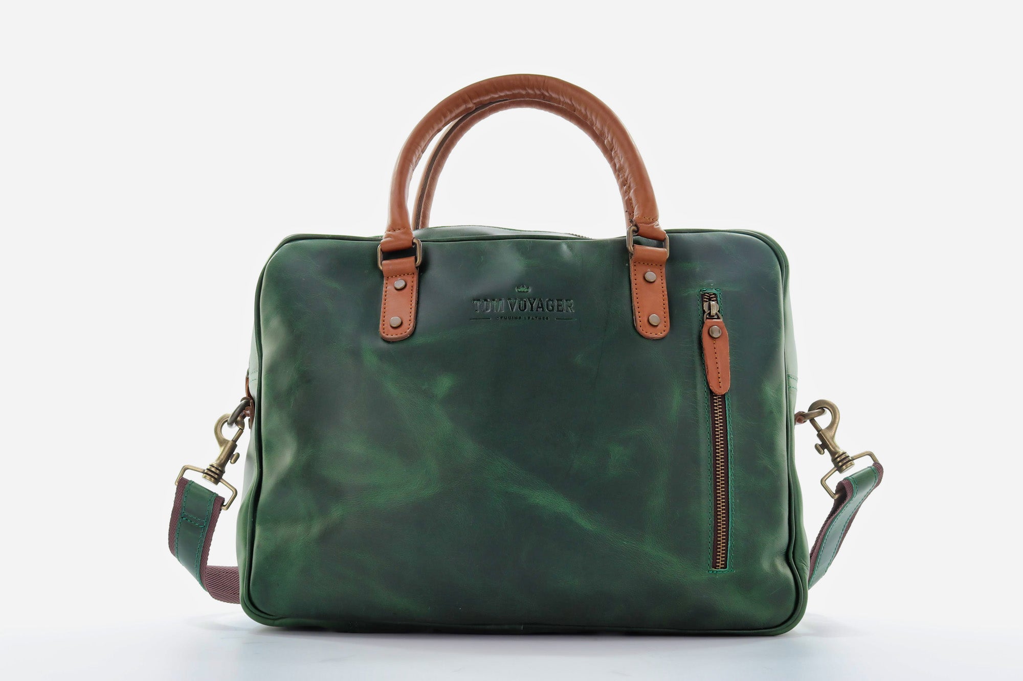 Emerald Leather Bag