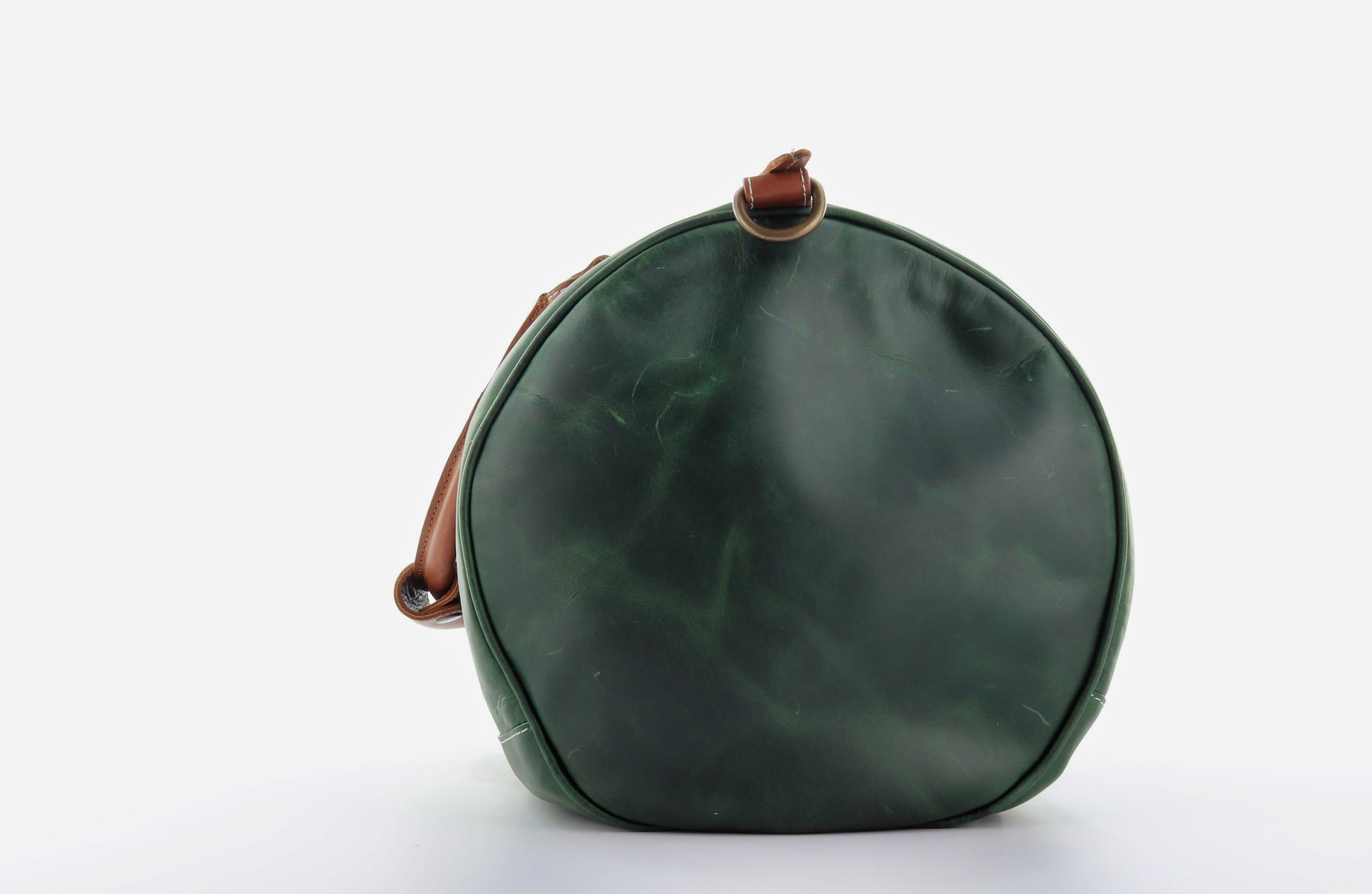 Emerald White - Sustainably Made Duffle Bag