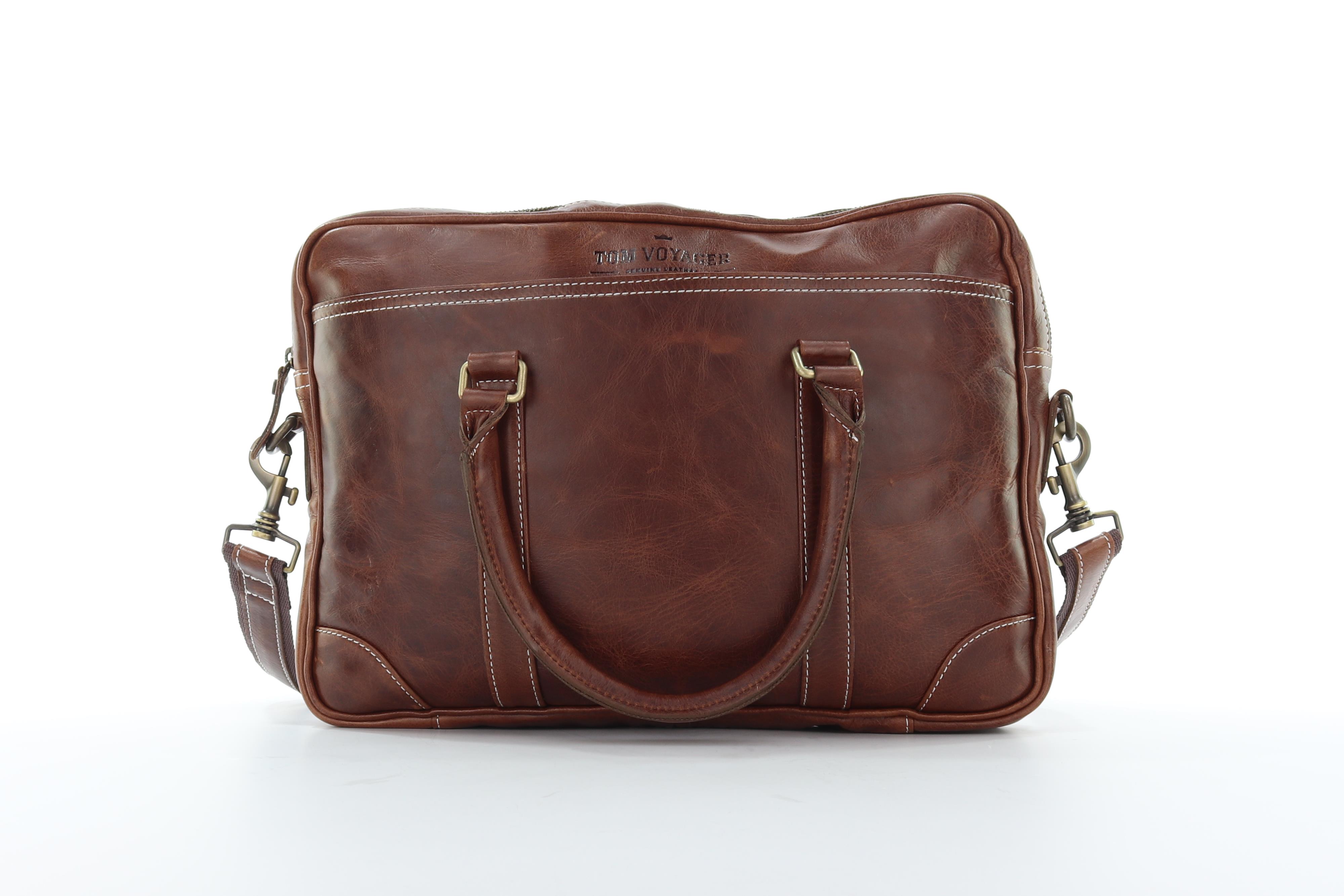 Hayden Leather Bag Dark Brown